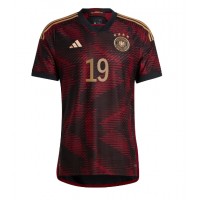 Koszulka piłkarska Niemcy Leroy Sane #19 Strój wyjazdowy MŚ 2022 tanio Krótki Rękaw